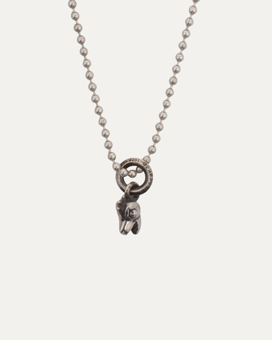 Small Dinosaur Pendant w/ Ball Chain