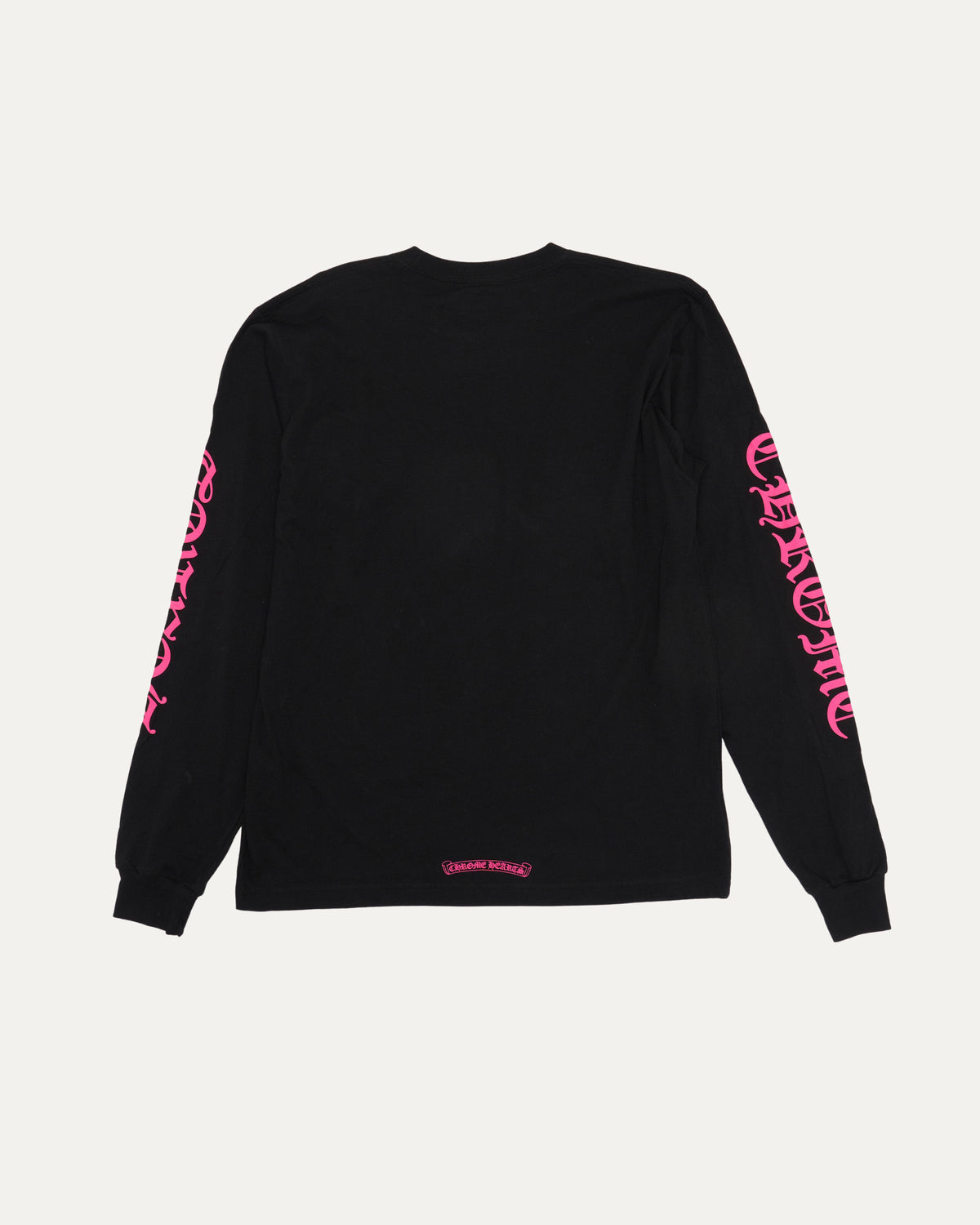 Neck Logo Long Sleeve Pocket T-Shirt