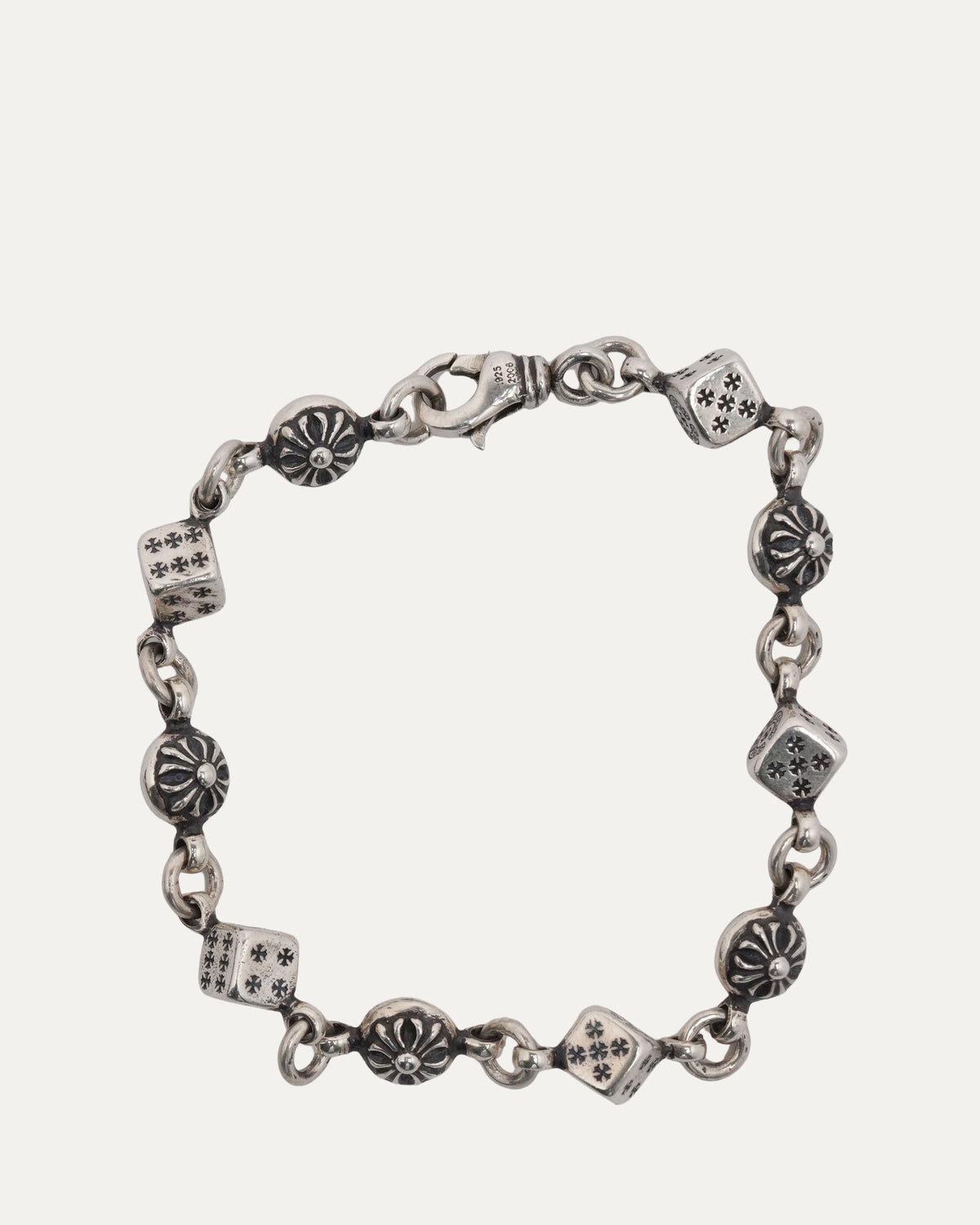 Dice and Plus Ball Bracelet