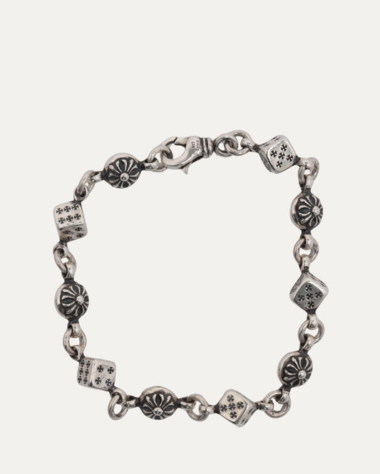 Dice and Plus Ball Bracelet