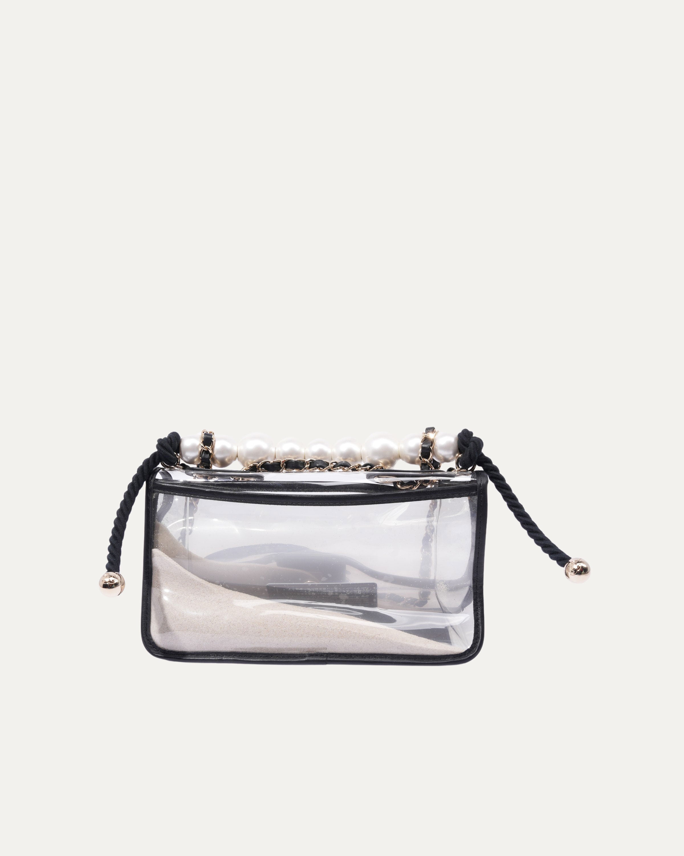 Sand By The Sea Pearl Flap Bag