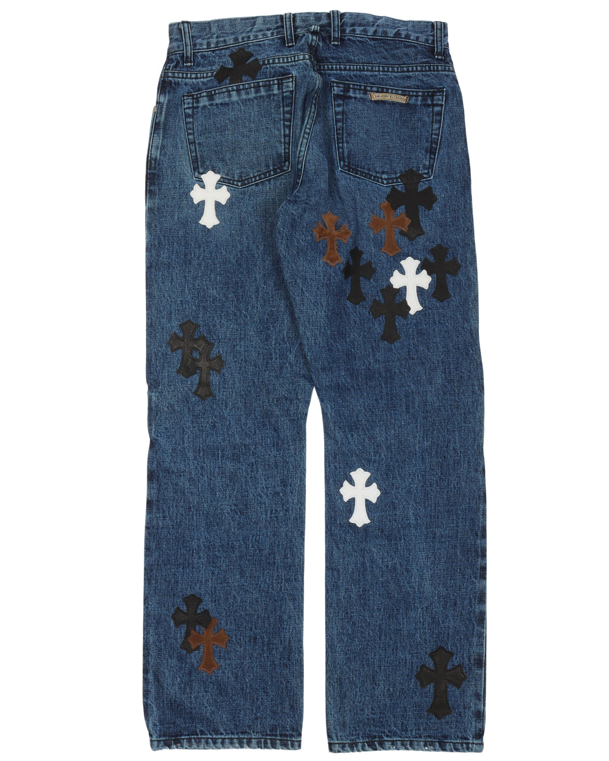 Fleur Knee Denim w/ 31 Cross Patches