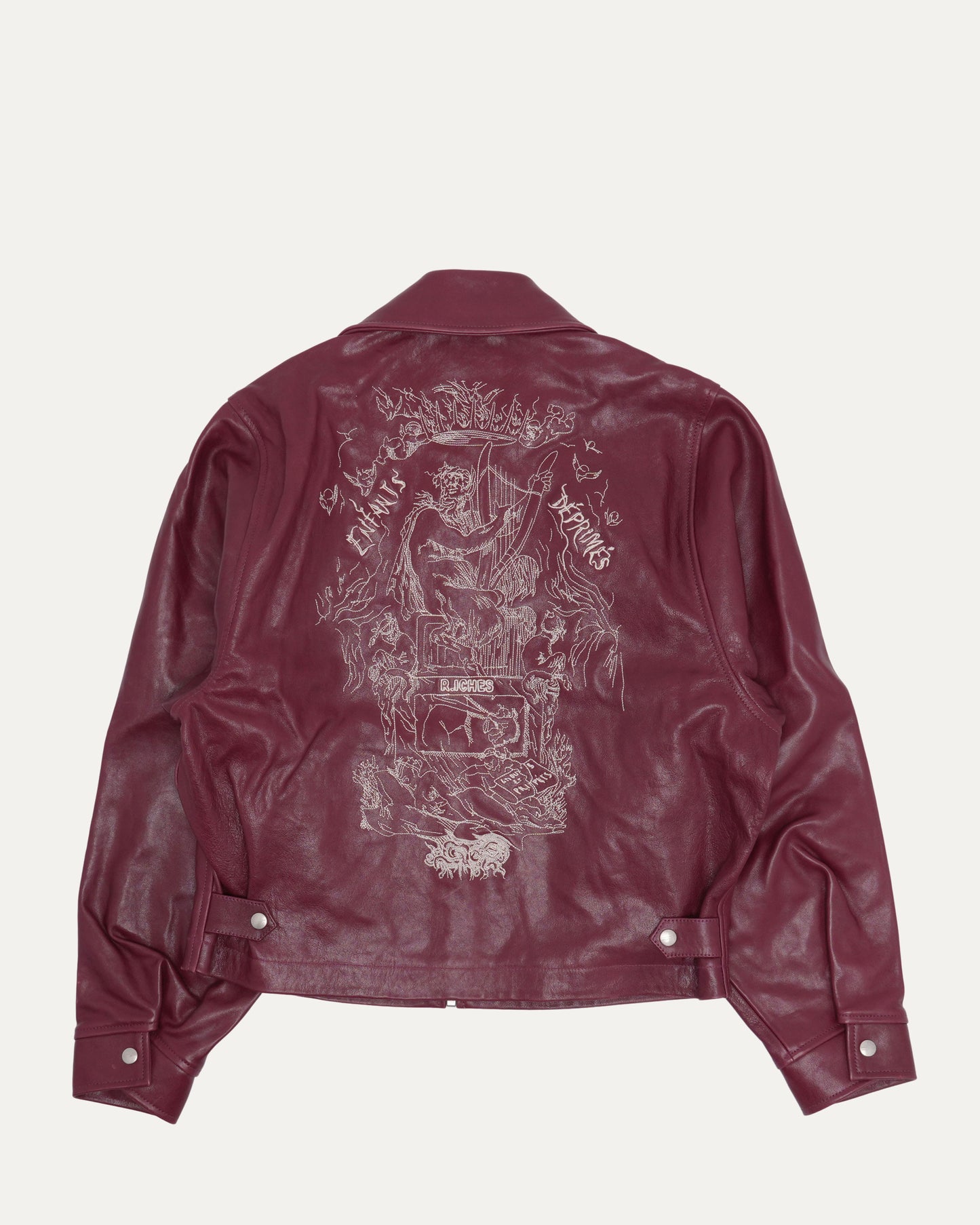 Principe de l'Amour Western Leather Jacket