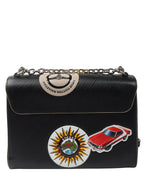 Automotive Patch Leather Bag