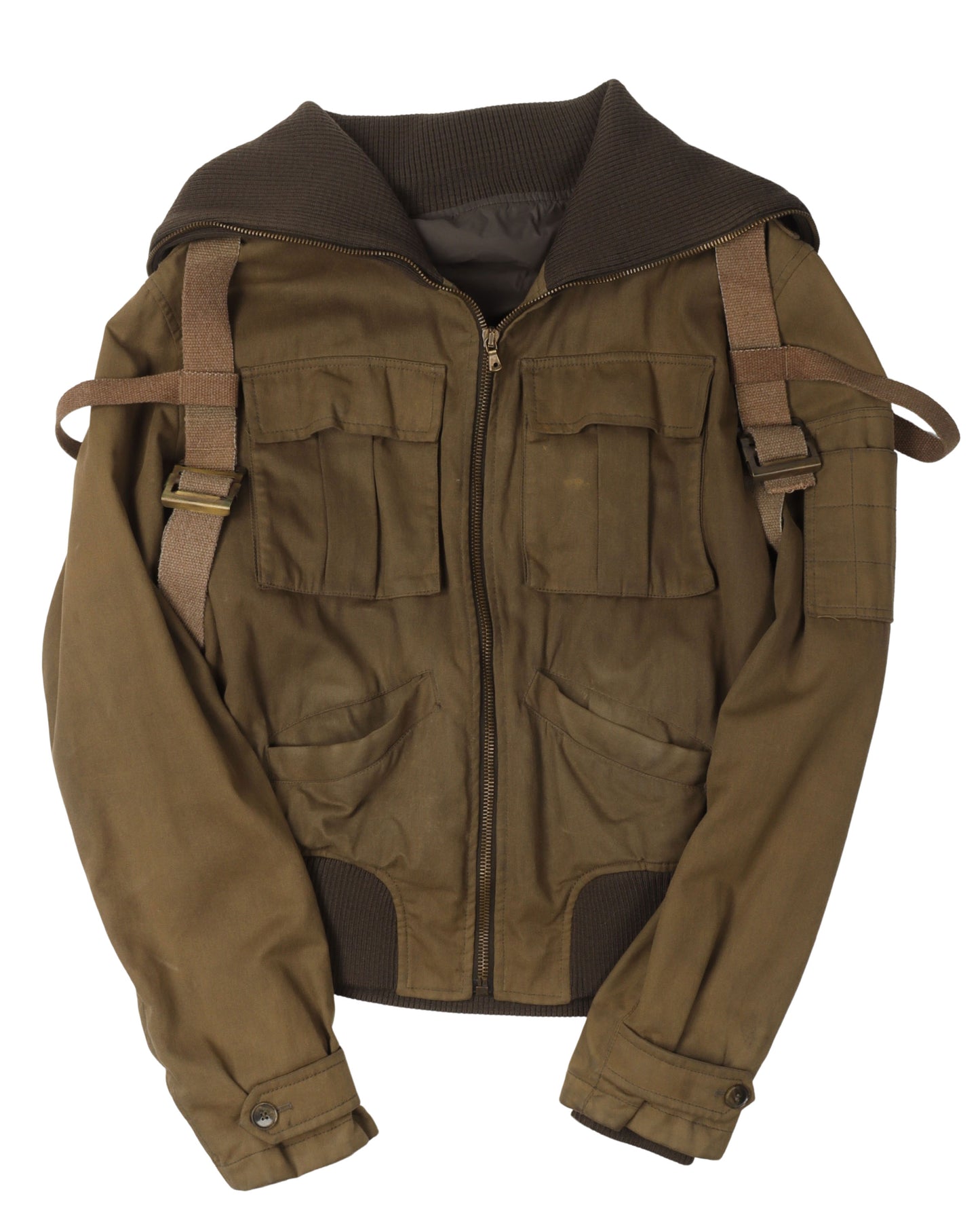 AW03 Bondage Parachute Jacket