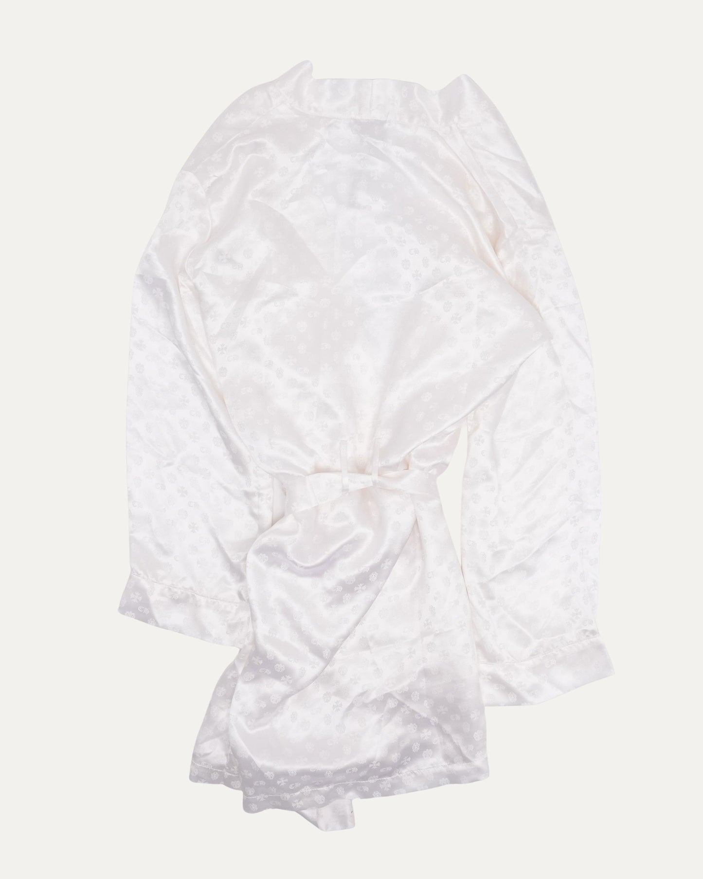 Silk Monogram Robe