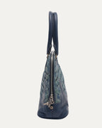 Small Woven Slouchy Mo Bag
