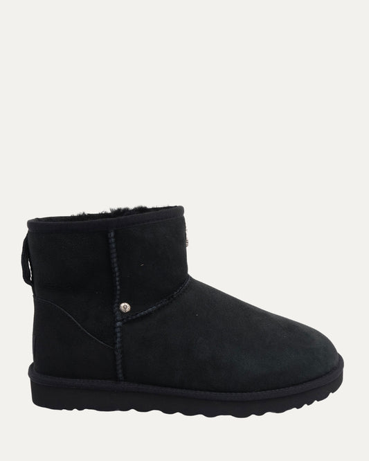 Dagger Embellished Ugg Mini Boots