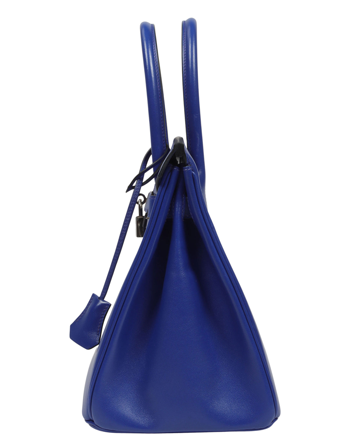 Birkin 30 Box Calf Electric Bleu