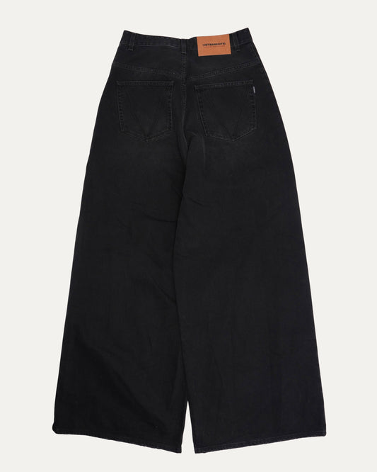 Baggy Layered Flare Jeans