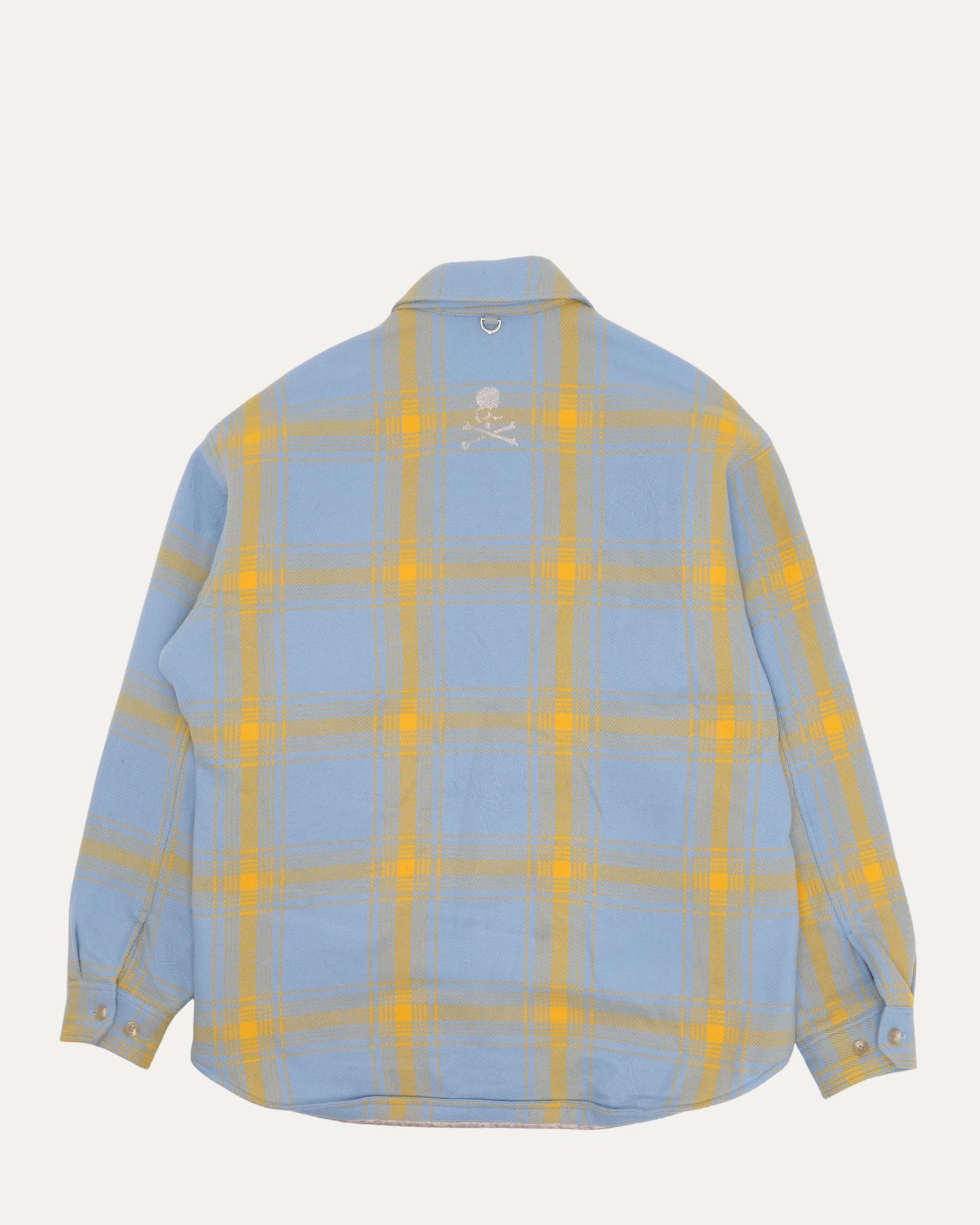 Plaid Quilted Shirt Jacket