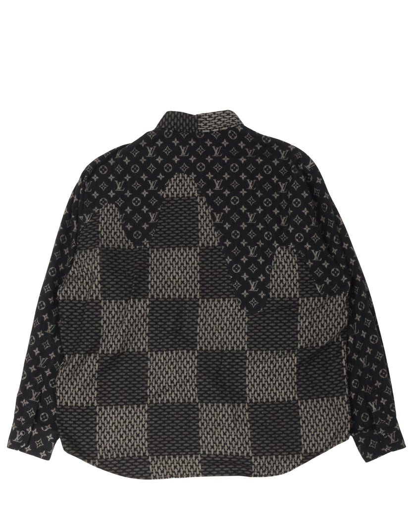 Louis Vuitton Damier Monogram Flannel Shirt