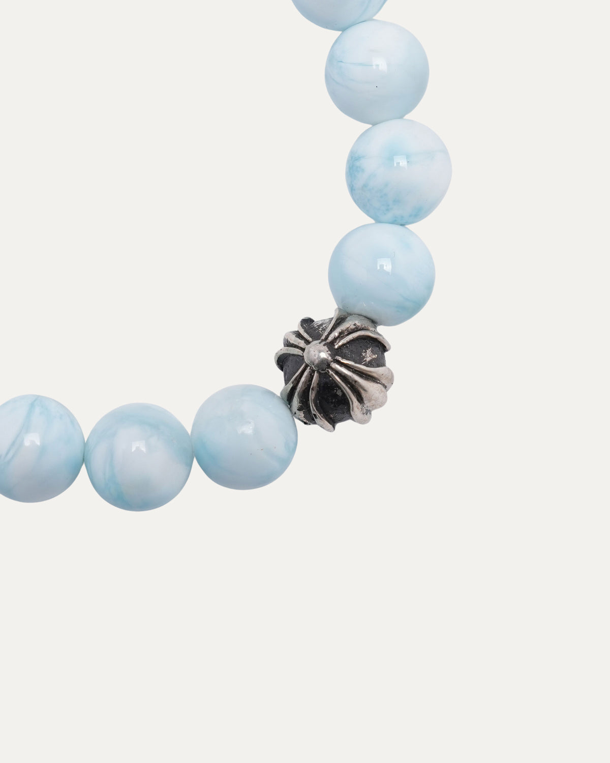 8mm Plus Cross Bead Bracelet