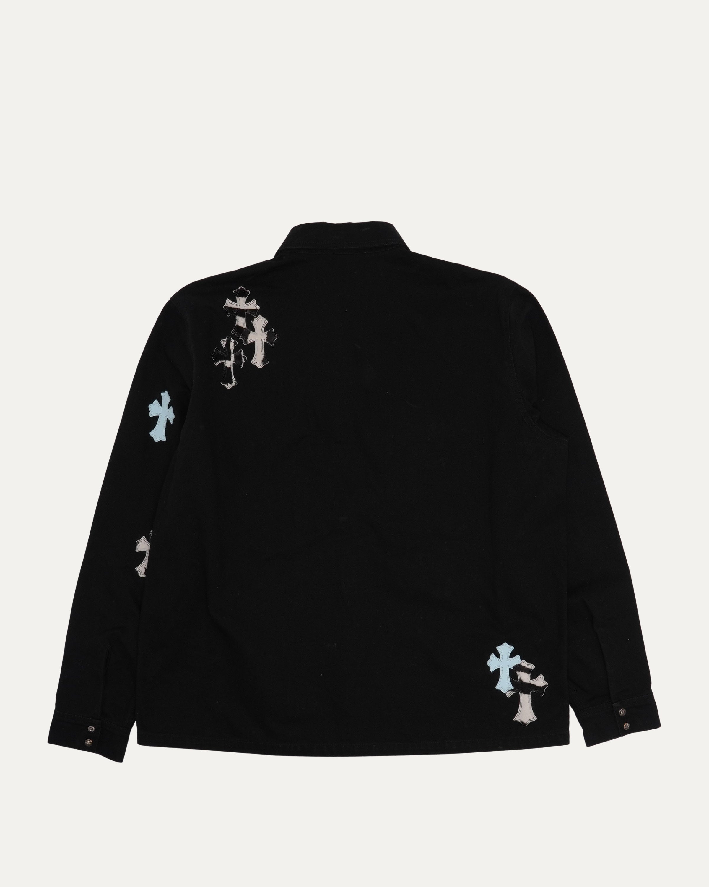 【ほしいも】CHROME HEARTS CHプラス ワークドッグシャツ Chrome Hearts Cross Patch Work Dog Shirt – Justin Reed