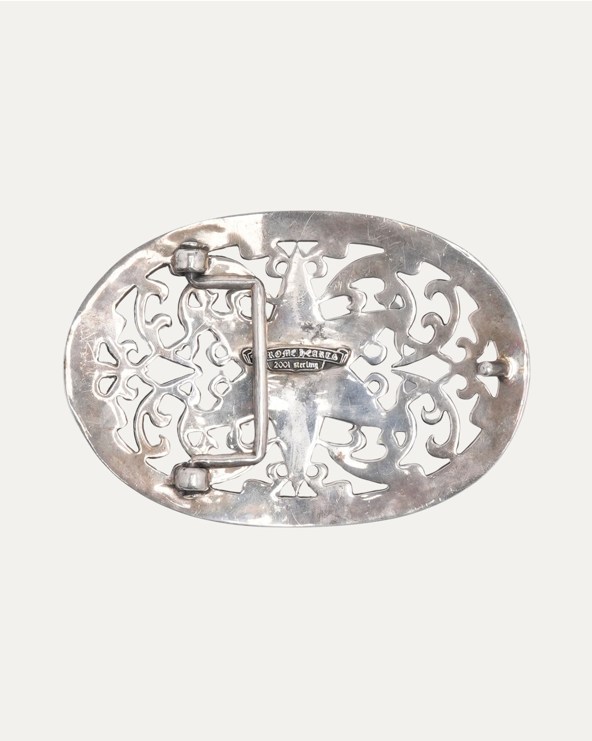 XL Oval Star Belt Buckle