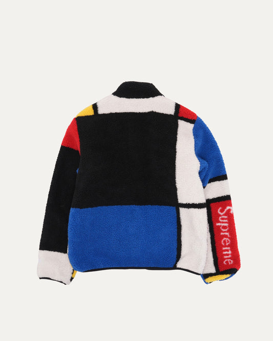 Reversible Colorblocked Fleece Jacket