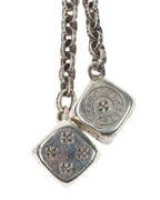 Silver Dice Keychain Clip