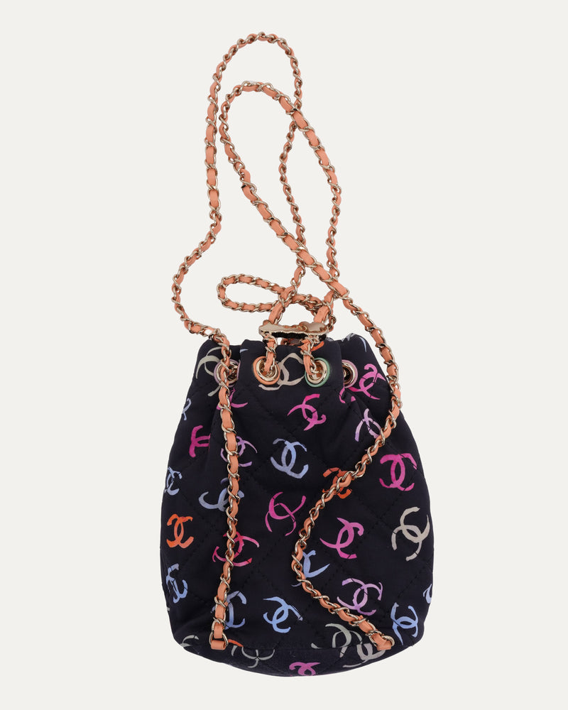 Medium CC Drawstring Backpack