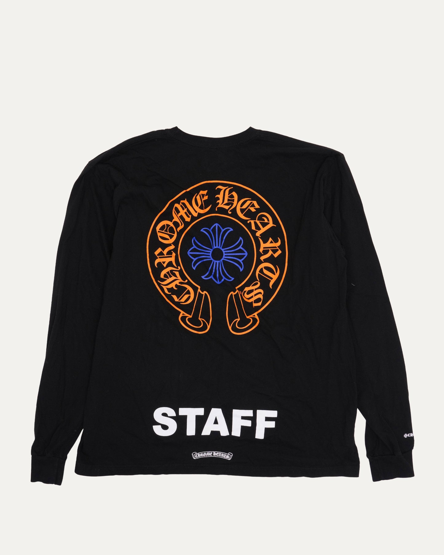Staff Horseshoe Logo Pocket Long Sleeve T-Shirt