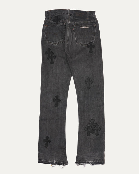 Gallery Dept. Cross Patch Flared Jeans