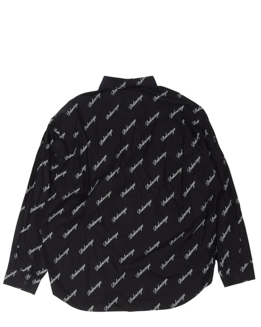 Script Logo Repeat Shirt