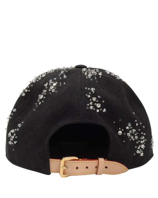 Script Crystals Cap