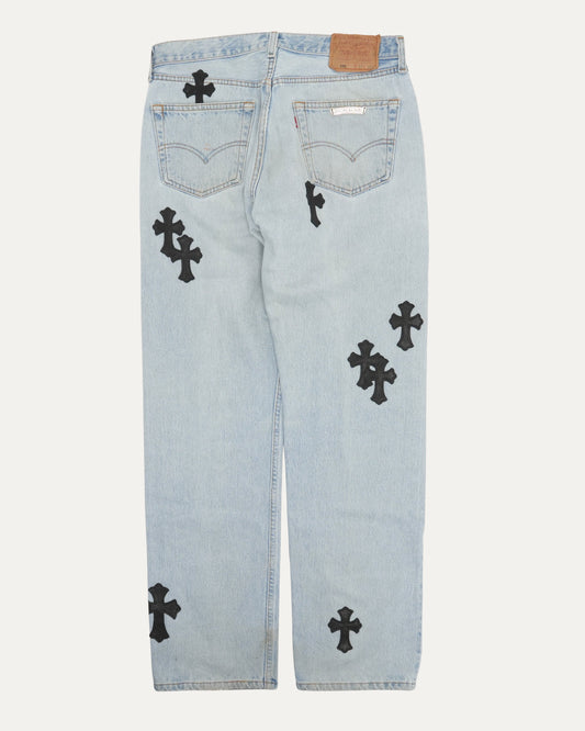 Levi's 501 Cross Patch Jeans
