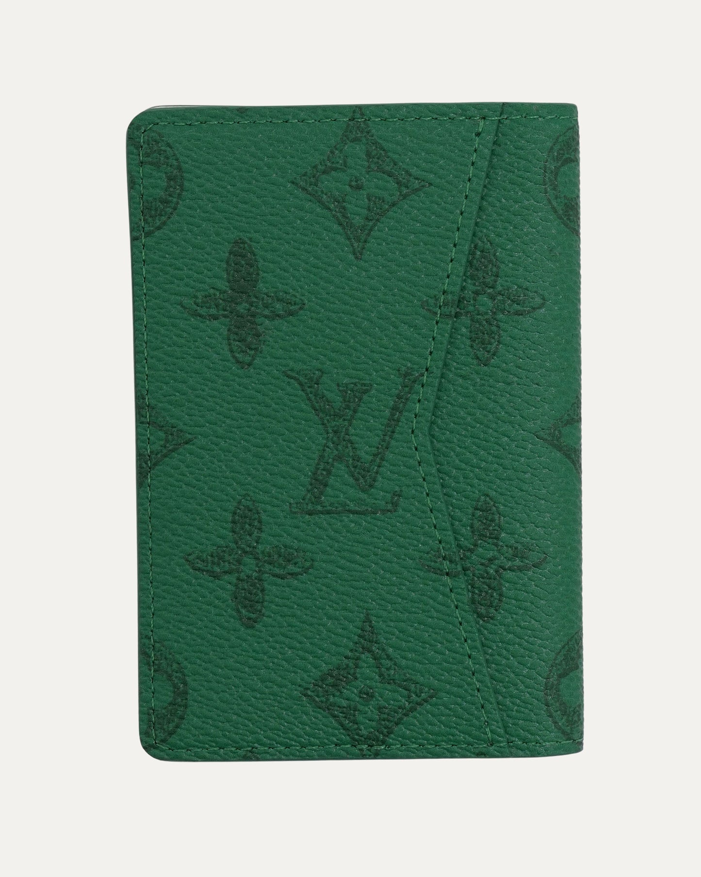 Logo Monogram Pocket Organizer Wallet