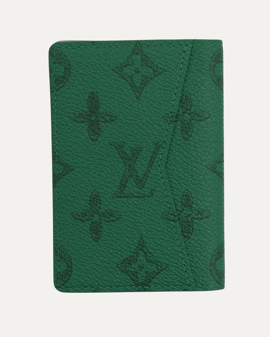 Logo Monogram Pocket Organizer Wallet