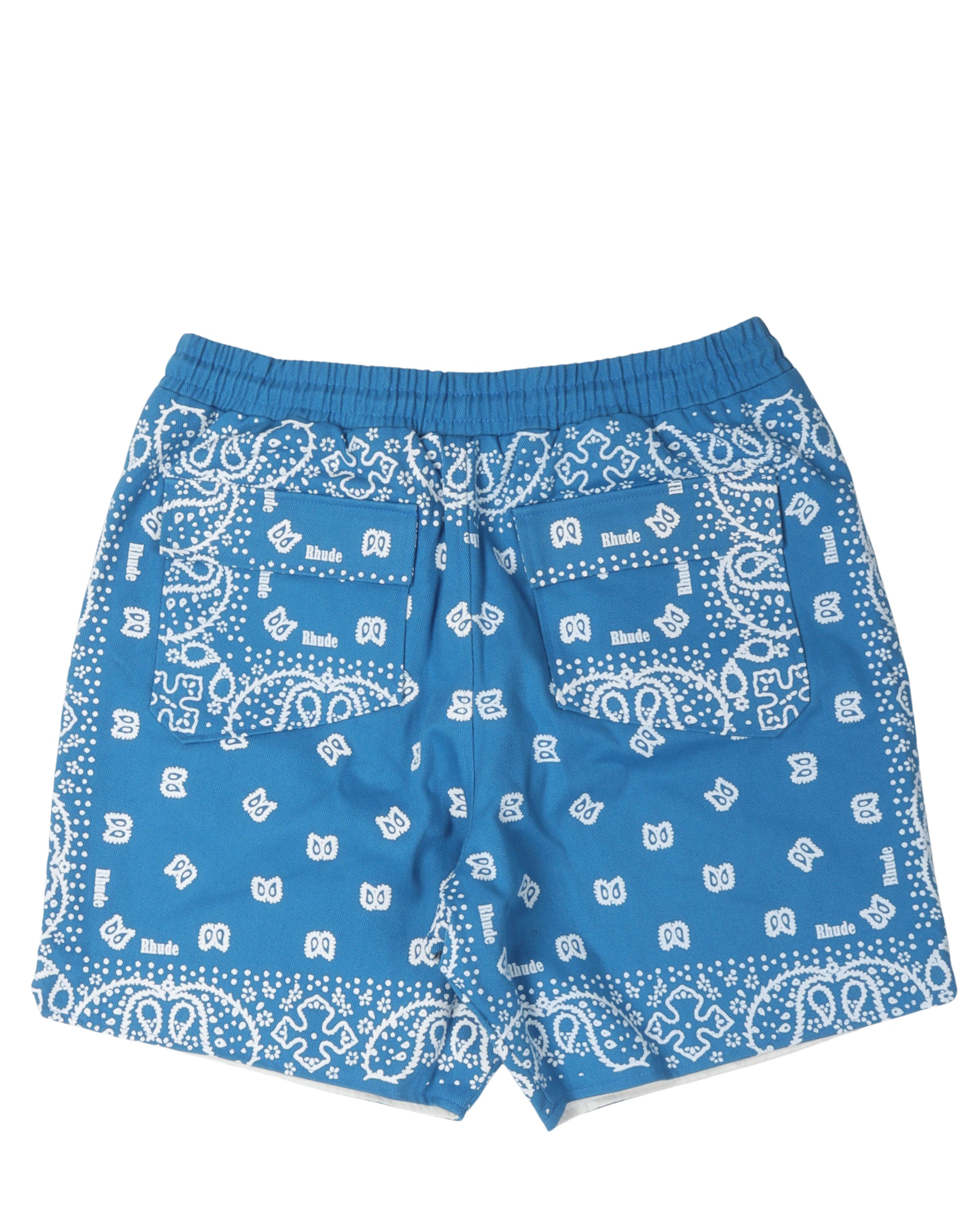 Paisley Print Shorts