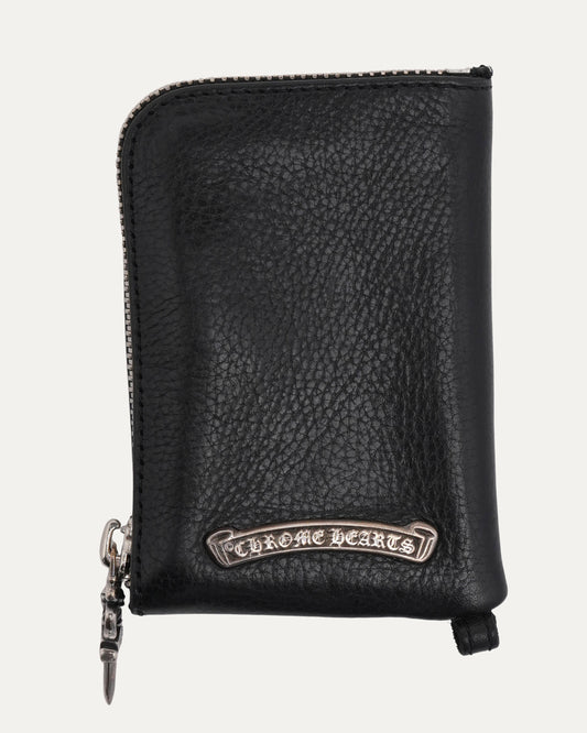 Cross Patch Zip Wallet