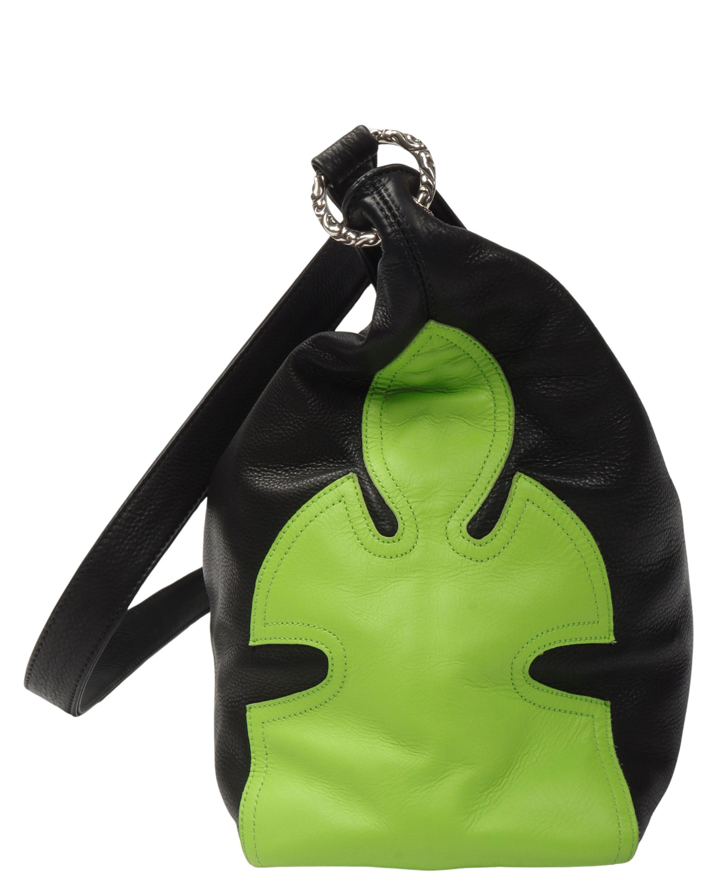 Lyon Cross Patch Shoulder Bag