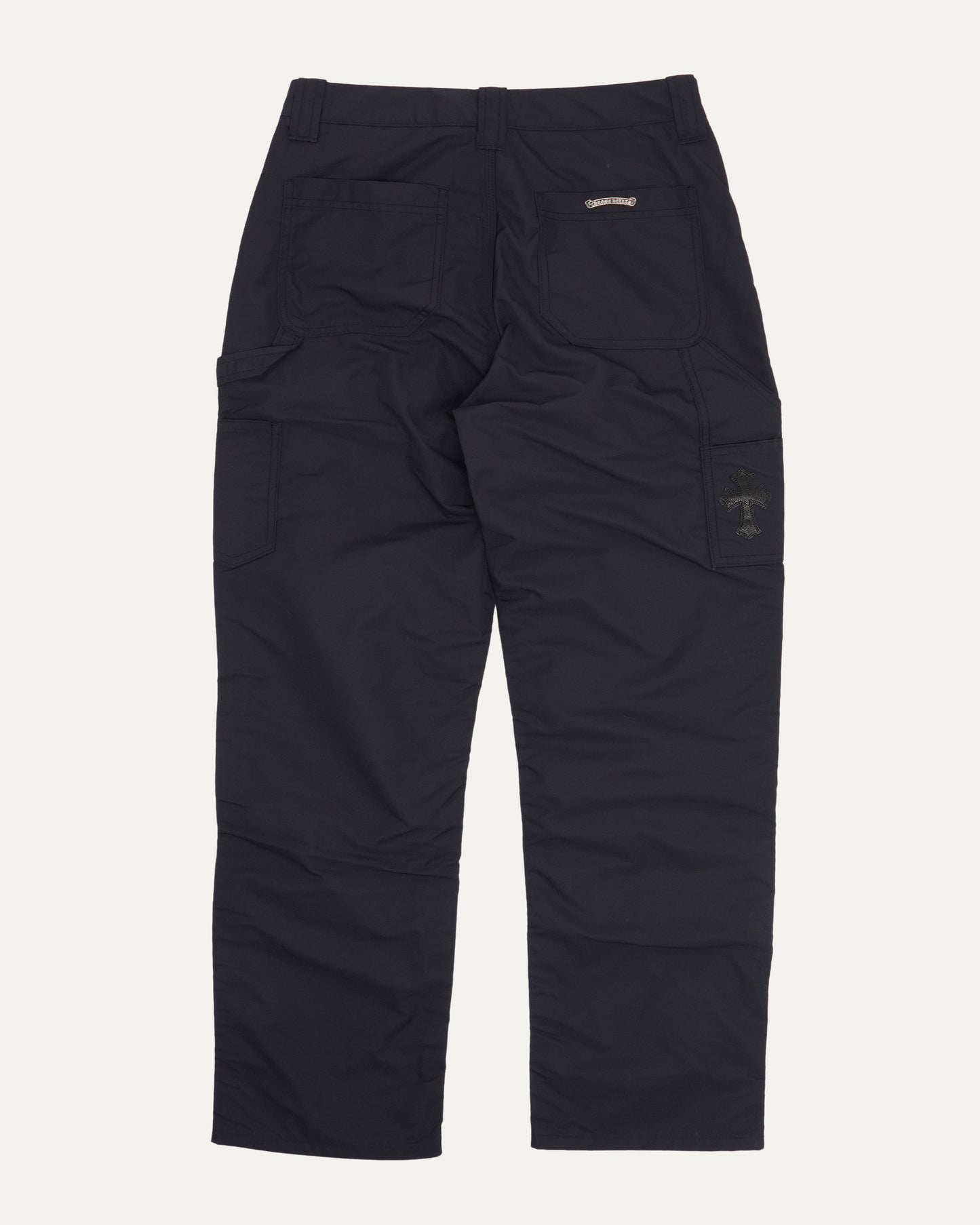 Nylon Leather Double Knee Carpenter Pants