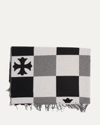 Plus Cross Patch Cashmere Throw Blanket