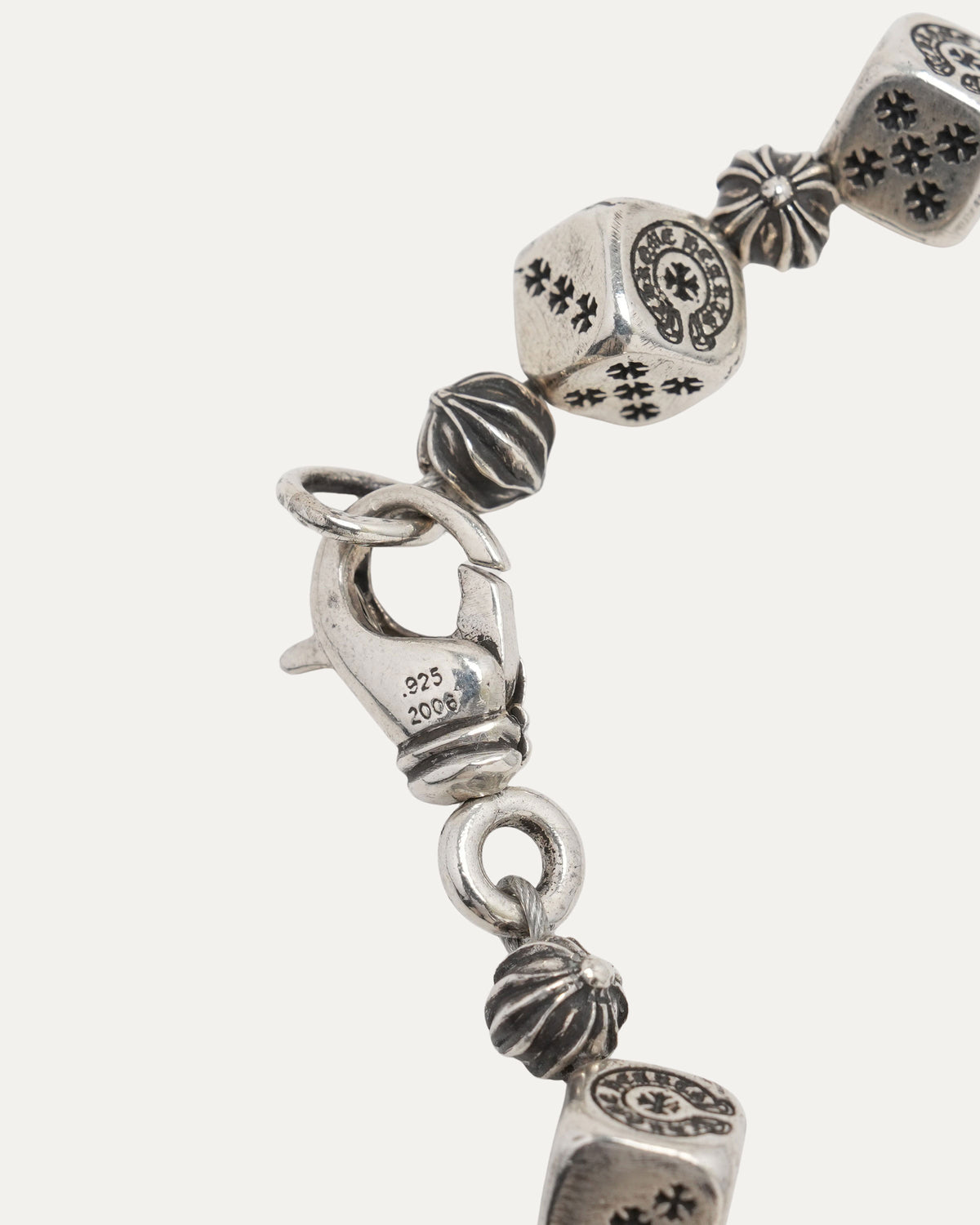 Dice and Plus Ball Bracelet