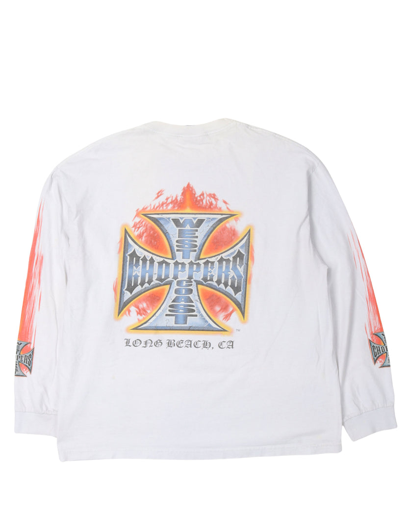 West Coast Choppers For Life Long Sleeve T-Shirt