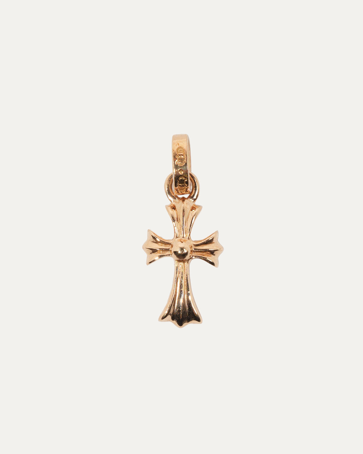 22k Gold and Emerald Baby Fat Pendant