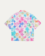 Watercolor Monogram Short Sleeve Shirt
