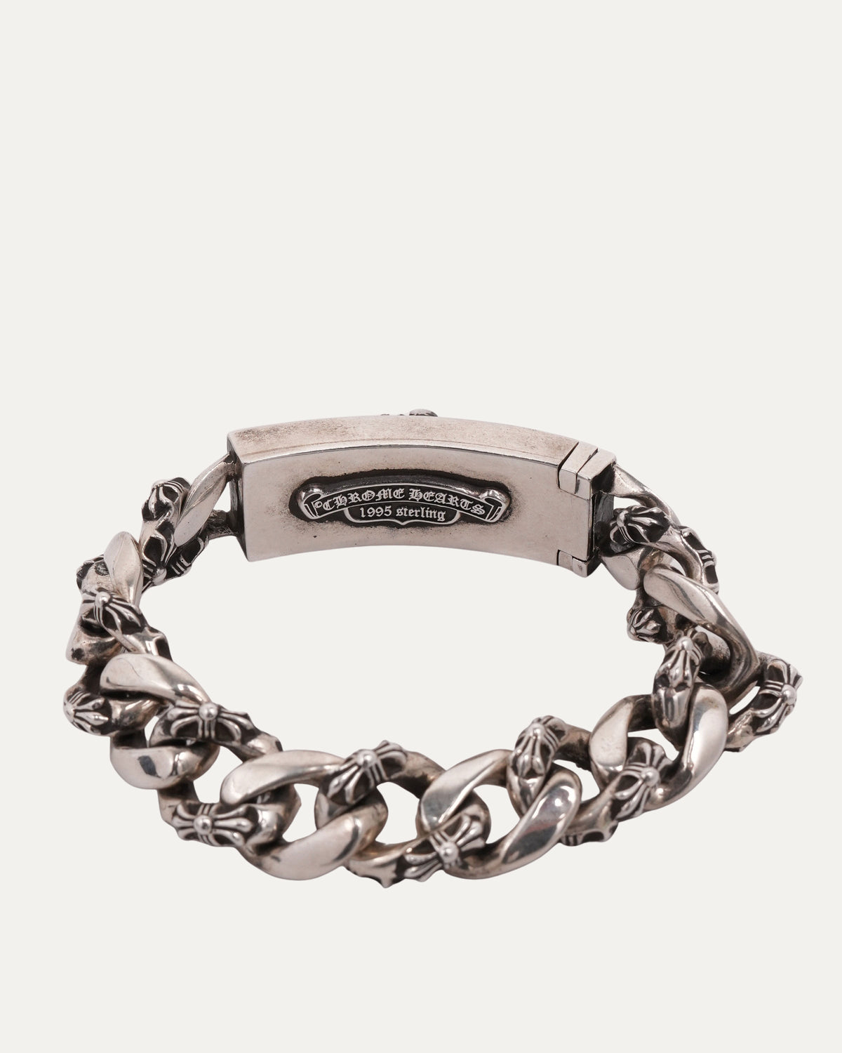 Dagger ID Fancy Link Bracelet