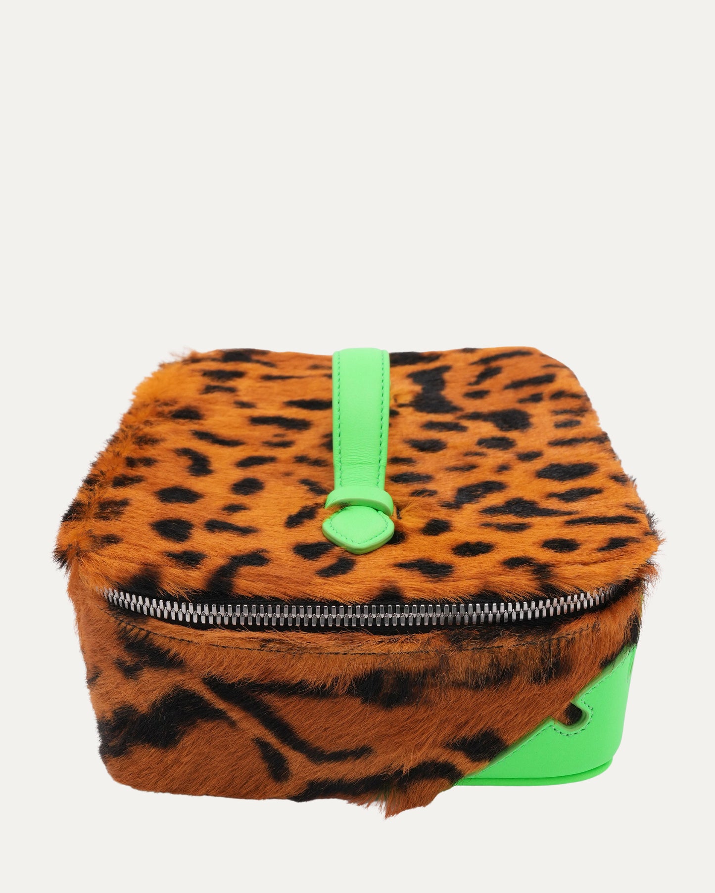 Leopard Pony Hair Jewelry Case