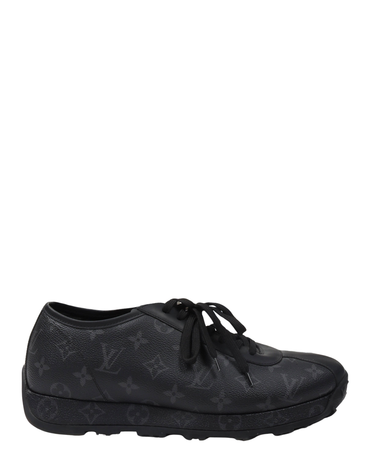 Leather Monogram Trainer