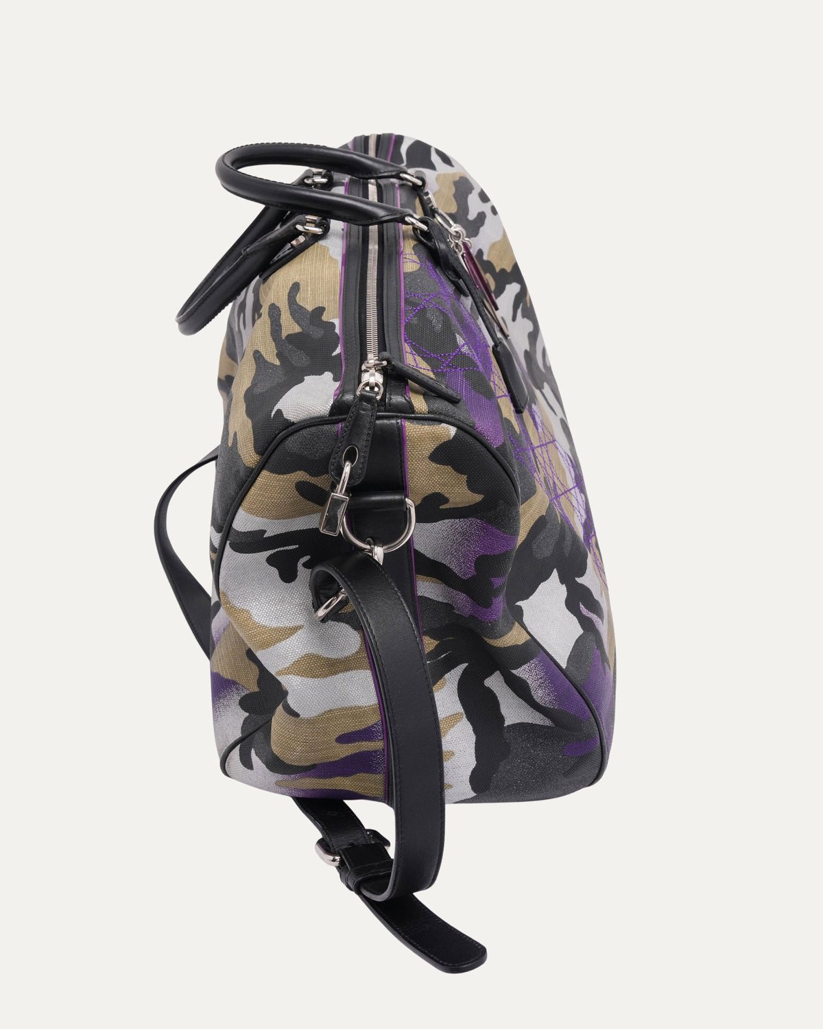 SS 2012 Anselm Reyle Camouflage Boston Bag