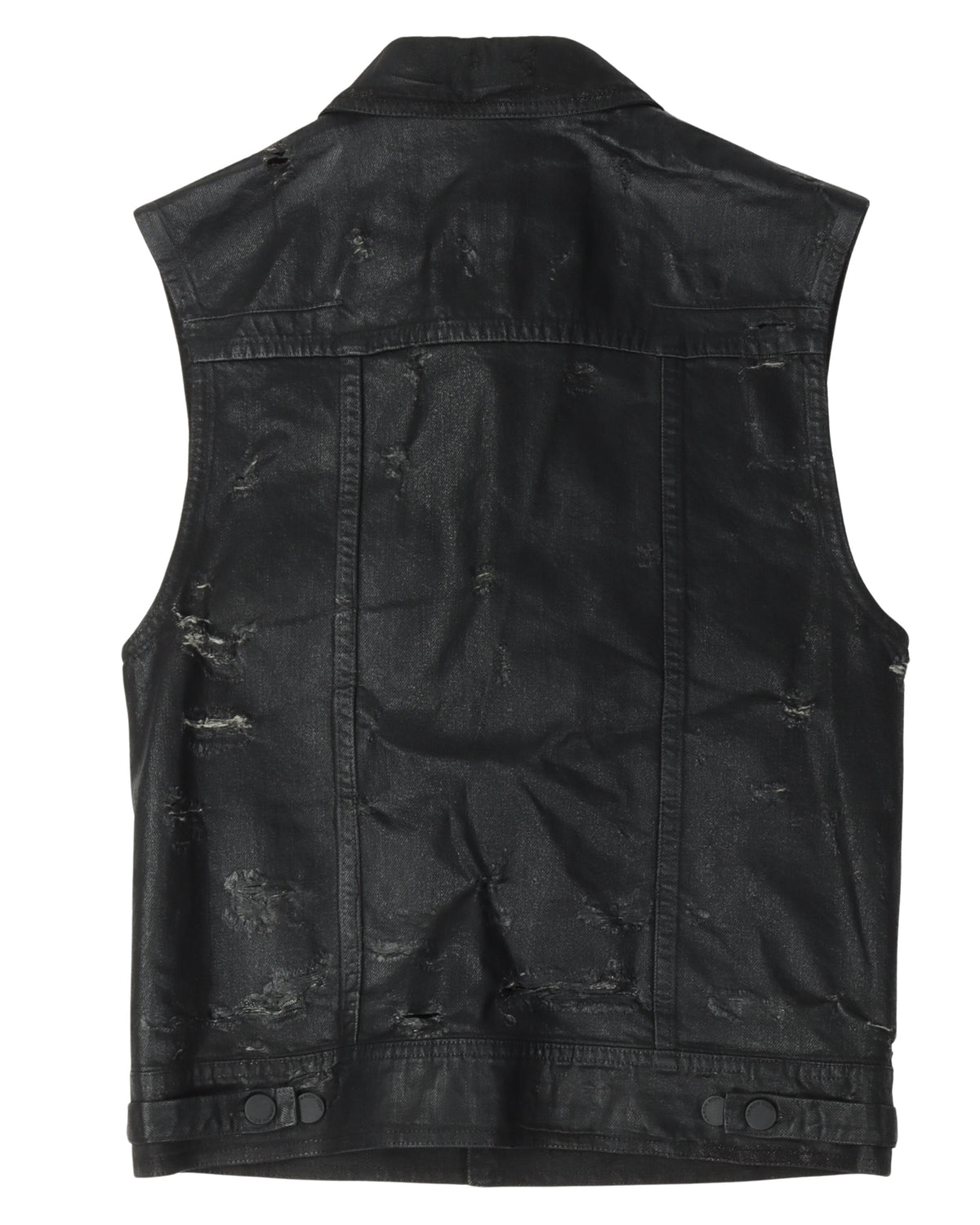 SS04 Waxed Denim Vest