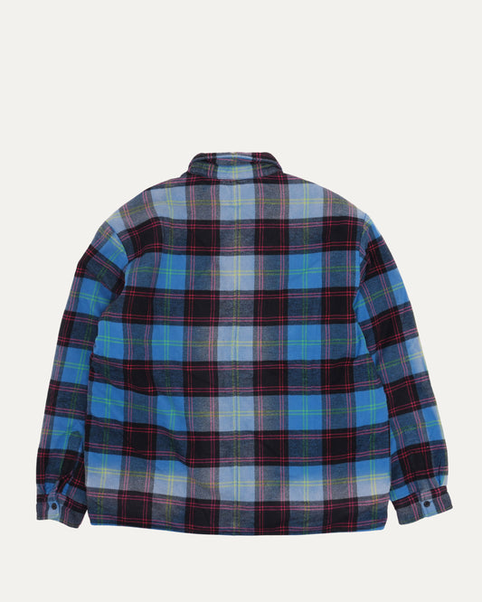 Quilted Plaid Shirt