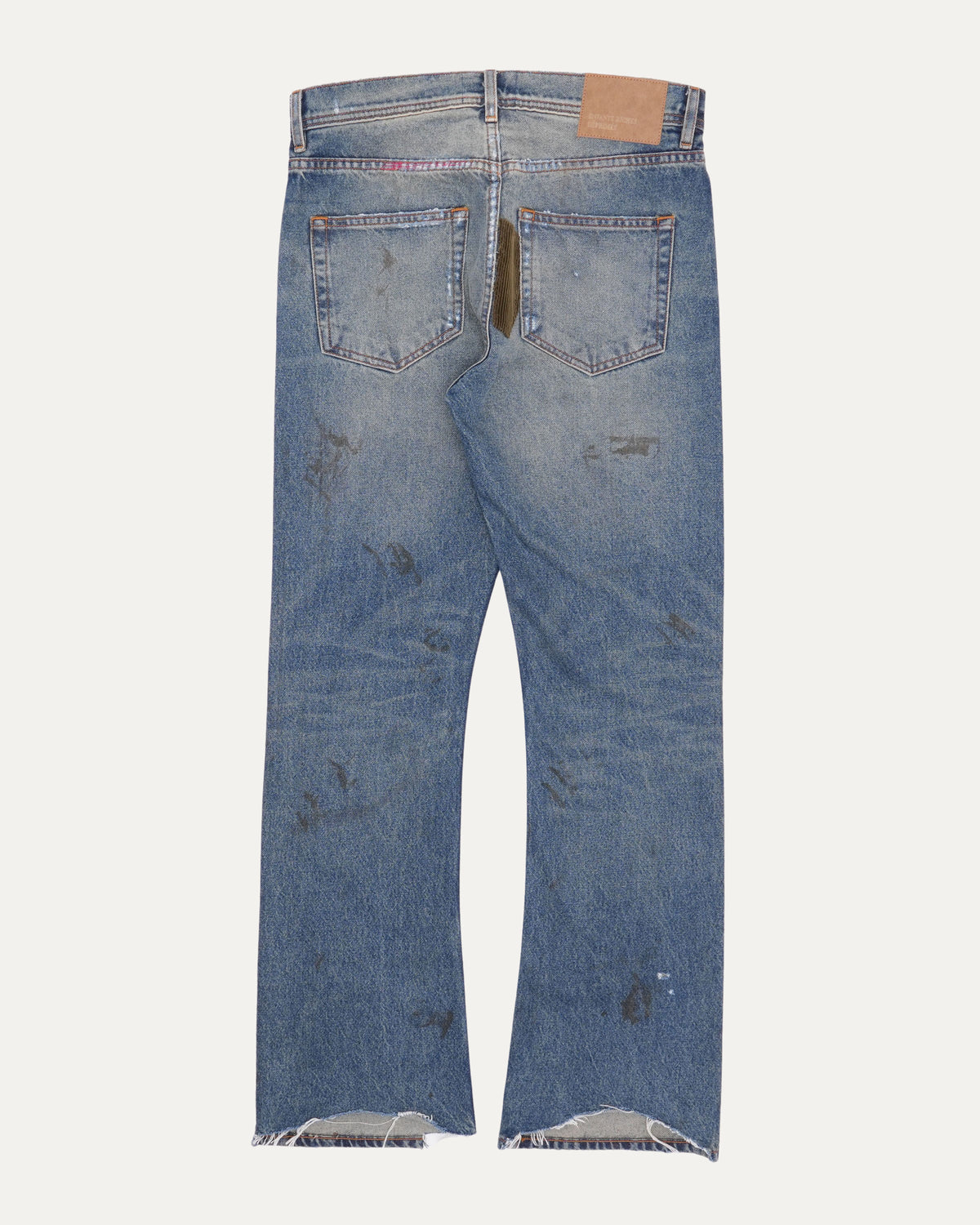 Patchwork Flare Jeans