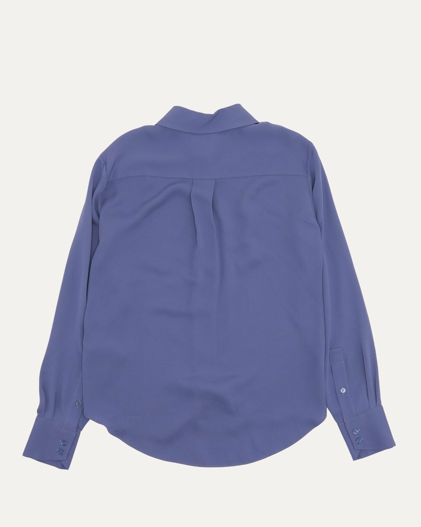 Silk Hidden Placket Shirt