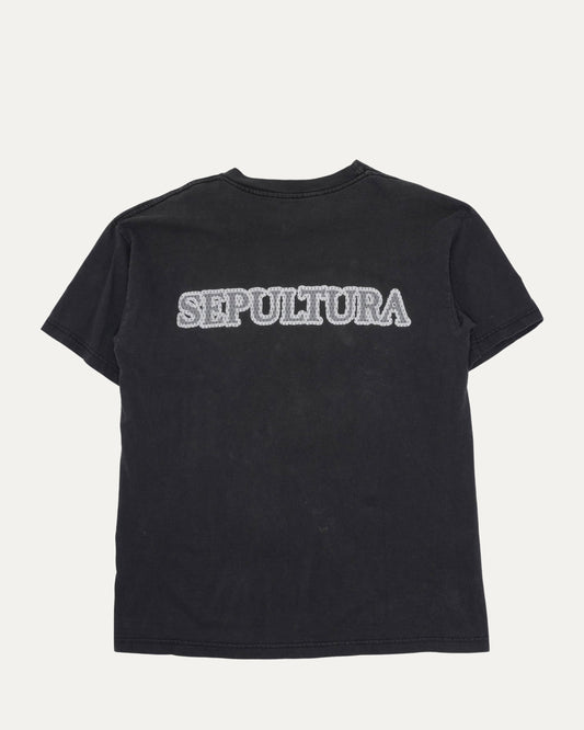 1997 Sepultura Mesh Print T-Shirt