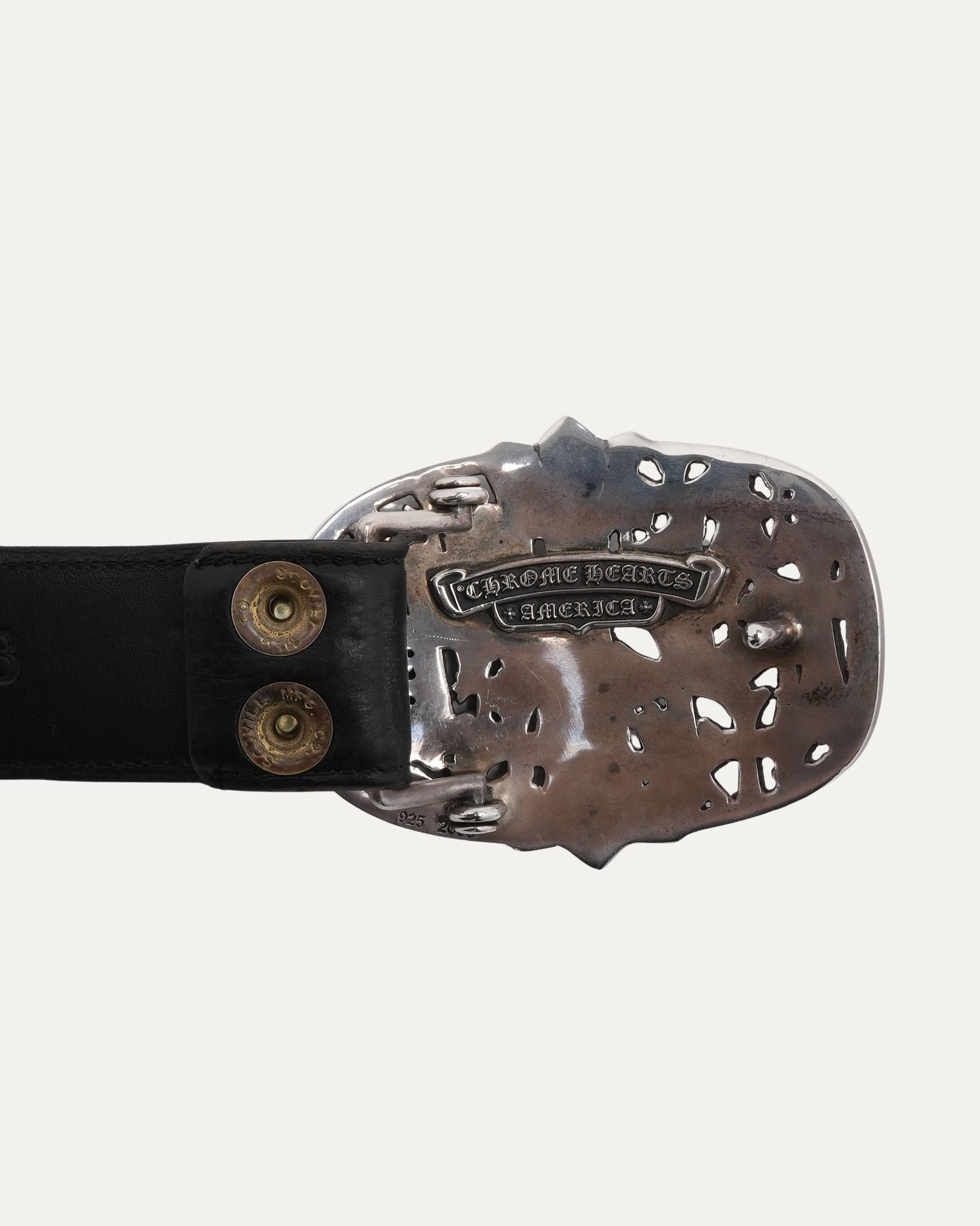 Chrome Hearts Cemetery Cross Belt – Justin Reed