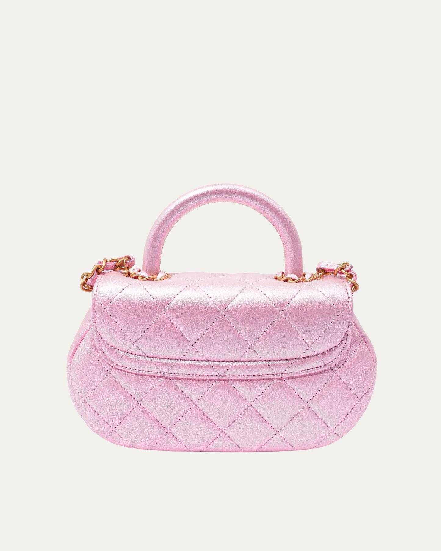 Mini Flap Bag With Top Handle