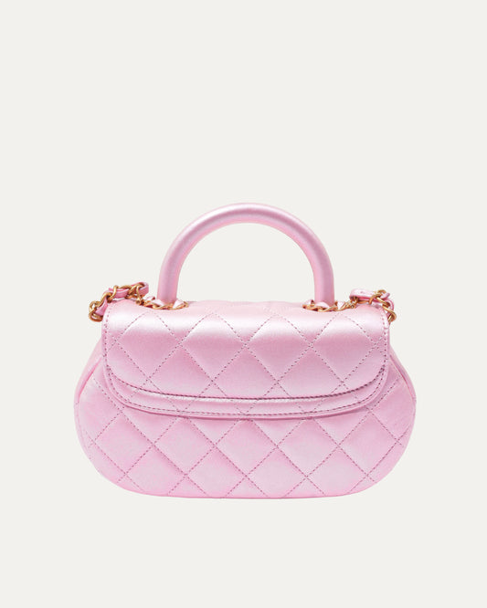 Mini Flap Bag With Top Handle